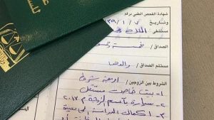 تقديم معاملة زواج سعودية من اجنبي